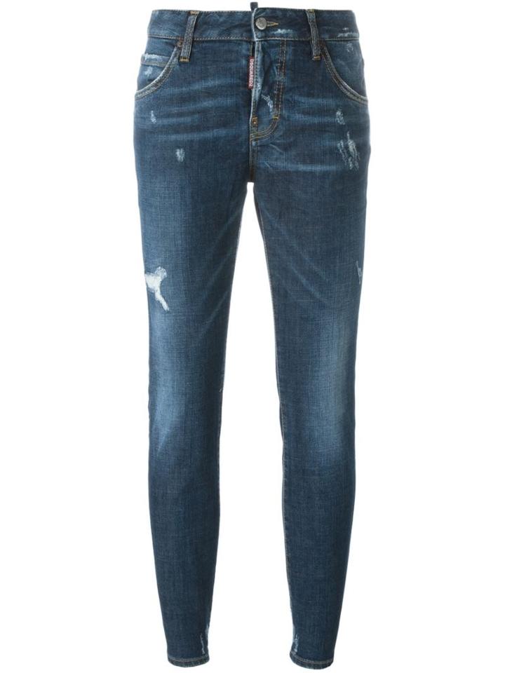 Dsquared2 'cool Girl' Jeans, Size: 42, Blue, Cotton/spandex/elastane/polyester