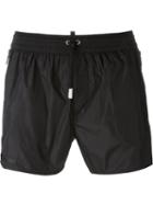 Dsquared2 Beachwear Side Zip Pockets Swim Shorts