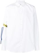 Dsquared2 Classic Collar With Logo Arm Band - White