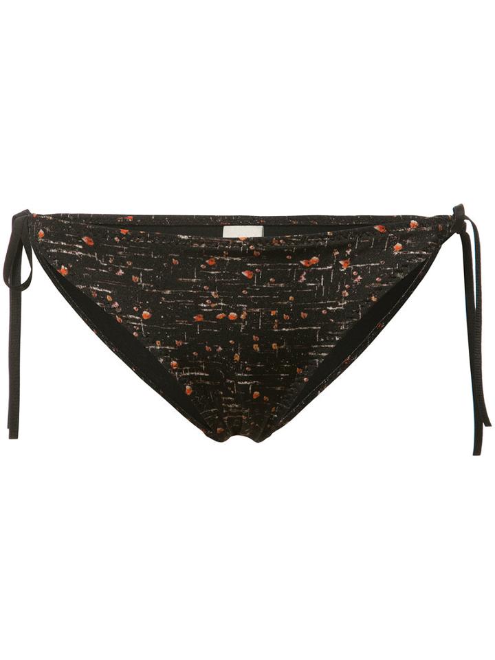 Malia Mills Sunset Marquis Bikini Bottoms, Size: 6, Black, Polyamide/spandex/elastane
