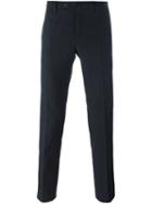 Pt01 Skinny Fit Checked Trousers, Men's, Size: 52, Blue, Cotton