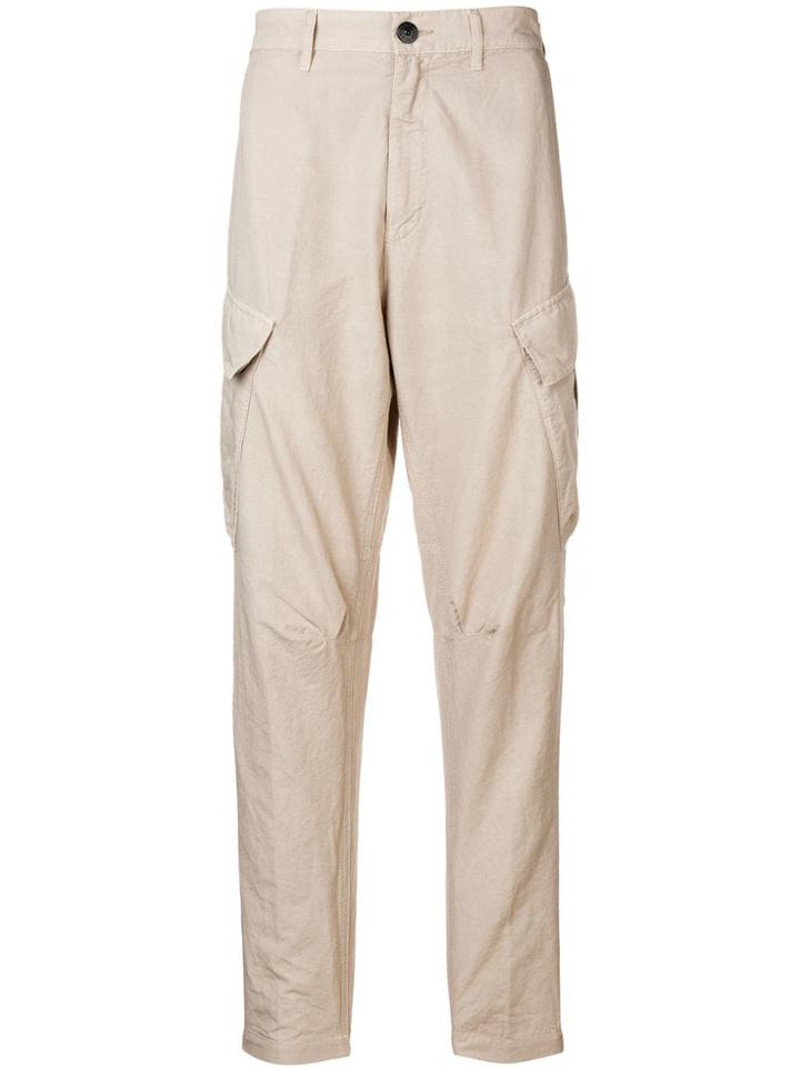 Stone Island Shadow Project Side Pockets Trousers - Neutrals