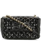 Moschino Cheap & Chic Diamond Quilt Crossbody Bag - Black