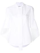 Palmer / Harding Flared Sleeve Shirt - White