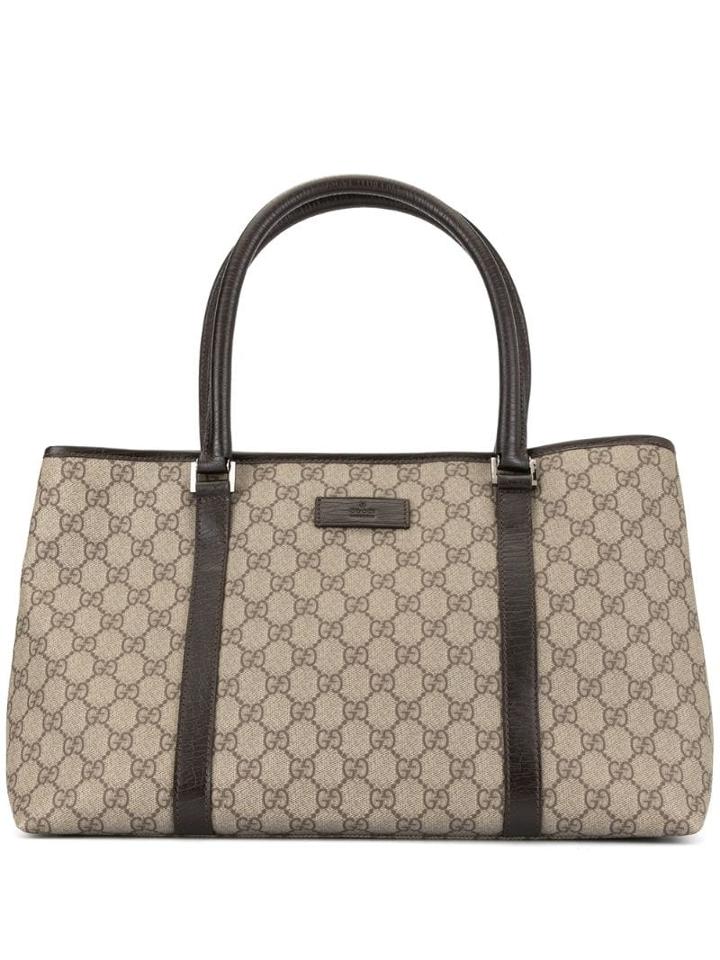 Gucci Pre-owned Gg Supreme Tote - Brown