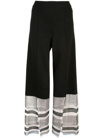 I-am-chen High Waist Trousers - Black