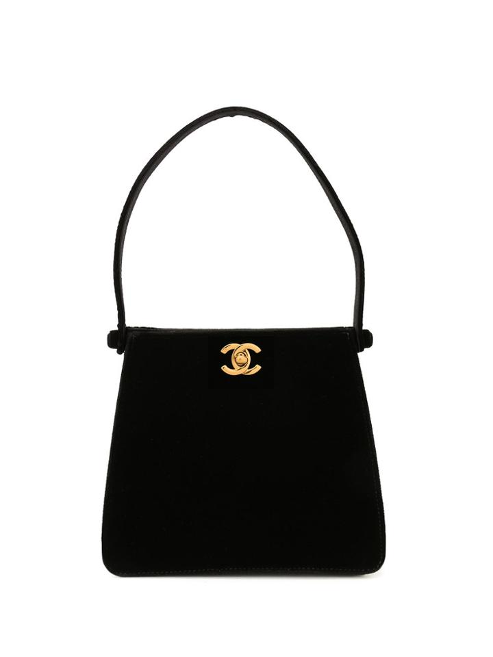 Chanel Pre-owned Double Cc Turn-lock Tote - Black