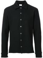 Simon Miller Textured Shirt, Men's, Size: 2, Black, Polyurethane/wool