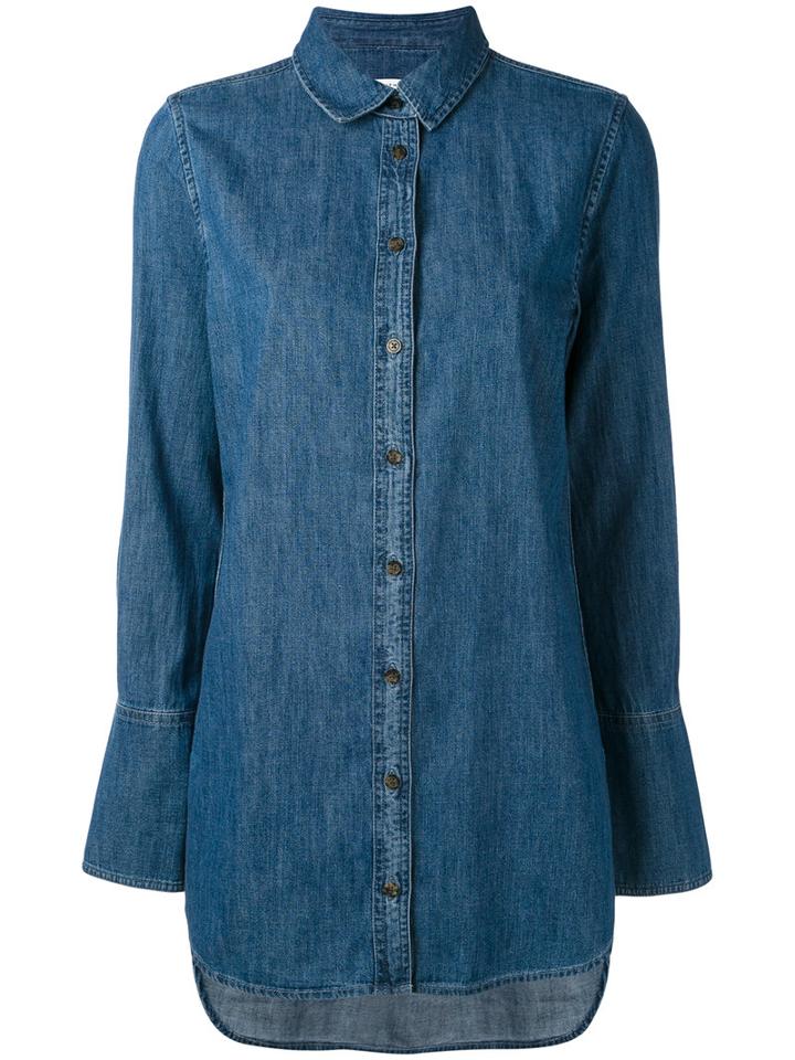 Equipment - Denim Shirt - Women - Cotton - Xs, Blue, Cotton