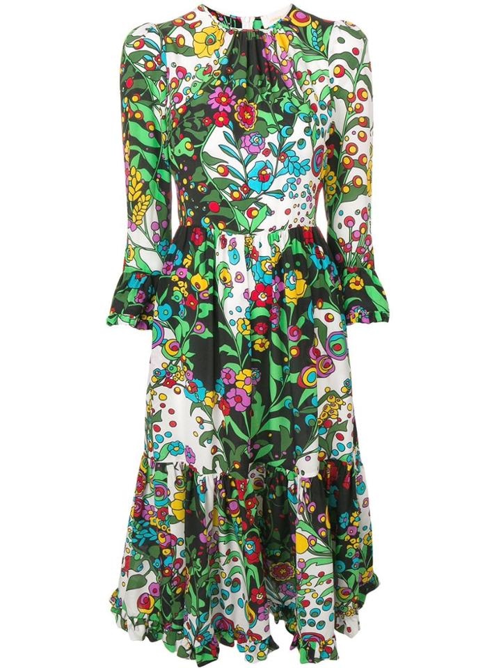 La Doublej Visconti Midi Dress - Green