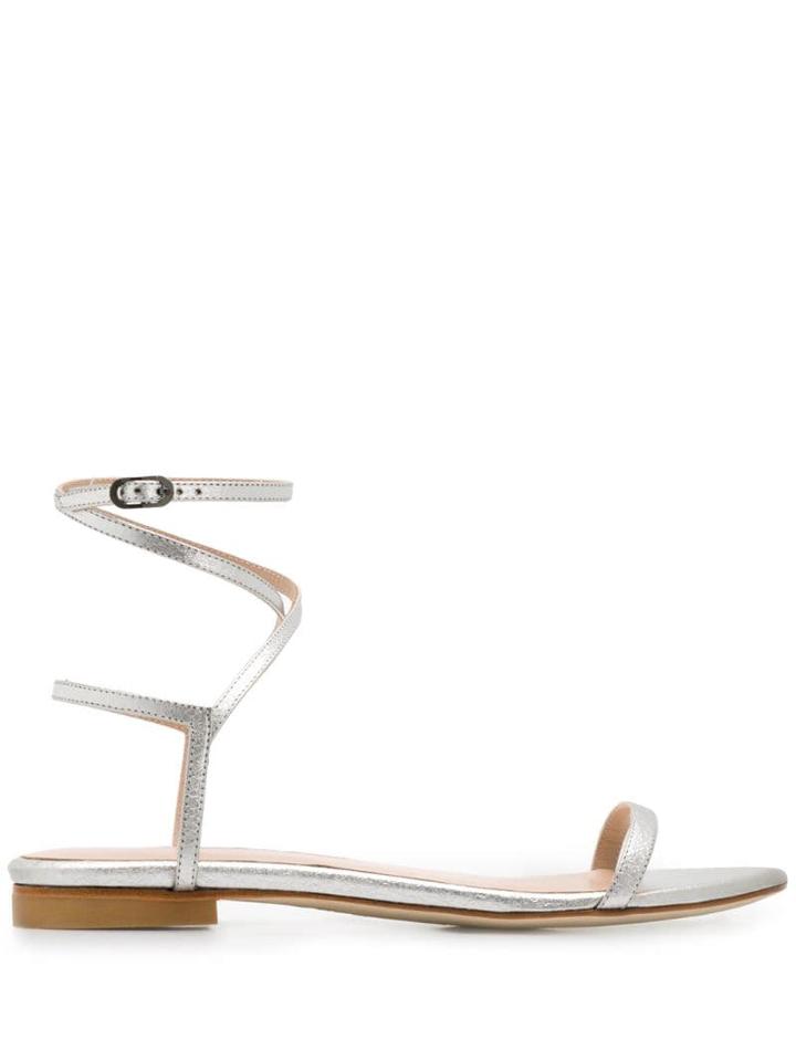 Stuart Weitzman Merinda Sandals - Silver