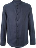 Emporio Armani Band Collar Shirt