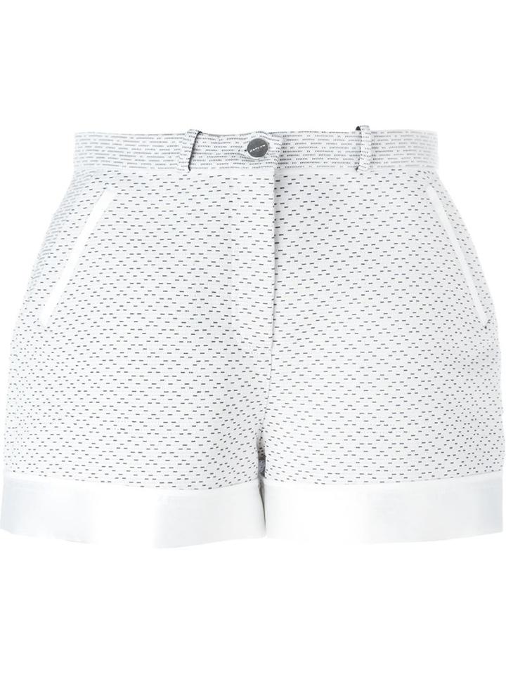 Carven Patterned Shorts