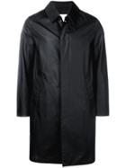 Mackintosh Black Cotton Storm System Mackintosh Coat