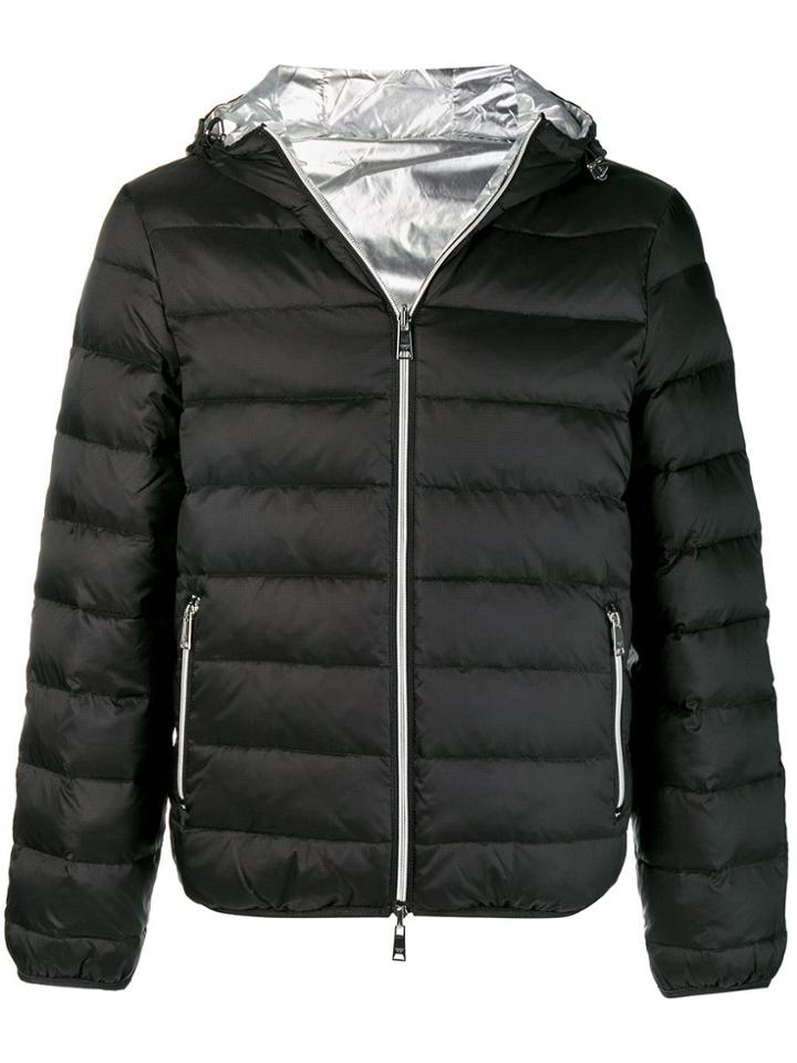 Emporio Armani Down Filled Puffer Jacket - Black
