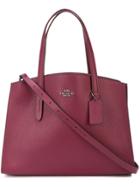 Coach Charlie Carryall Tote - Red