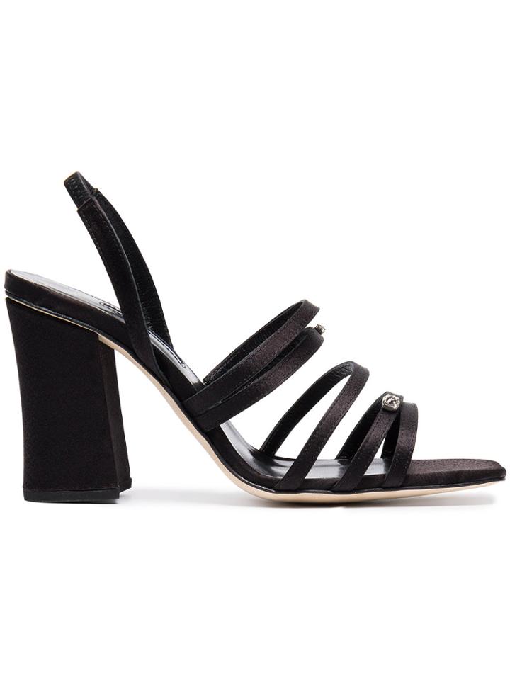 Dorateymur 90 Crystal Embellished Sandals - Black