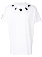 Givenchy - Columbian-fit Star Appliqué T-shirt - Men - Cotton/acrylic/polyester/wool - S, White, Cotton/acrylic/polyester/wool