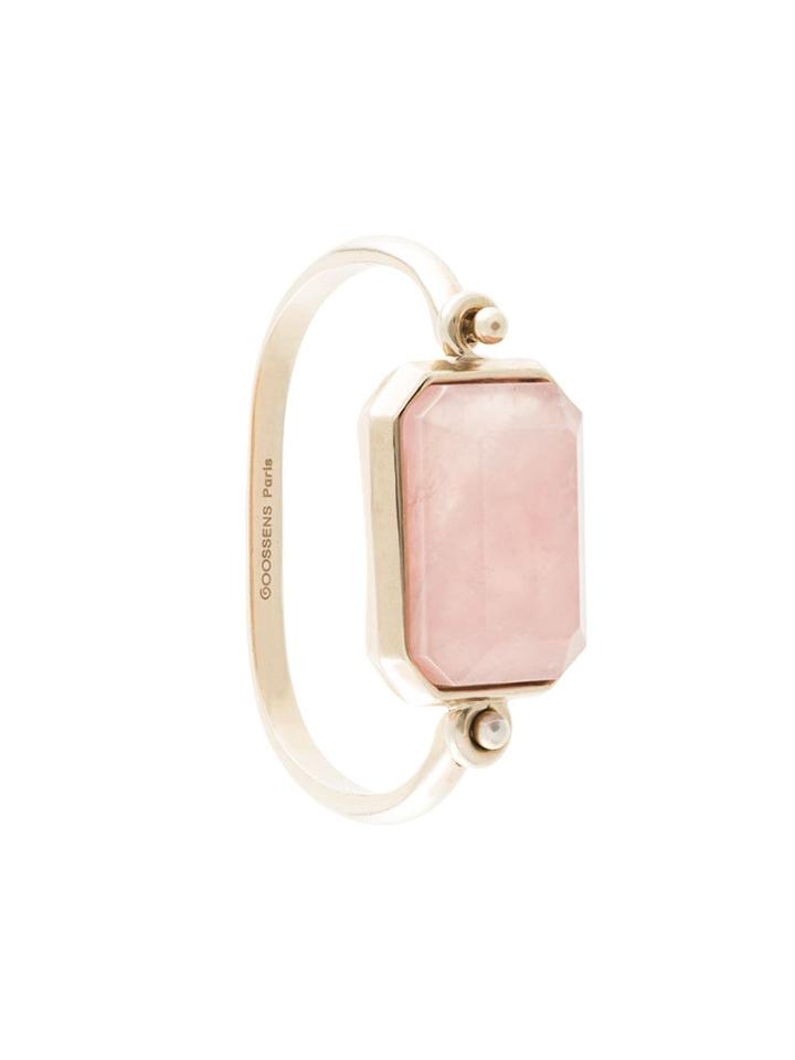 Goossens Geometric Stone Bracelet - Pink