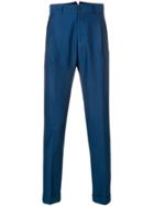 Etro Tapered Trousers - Blue