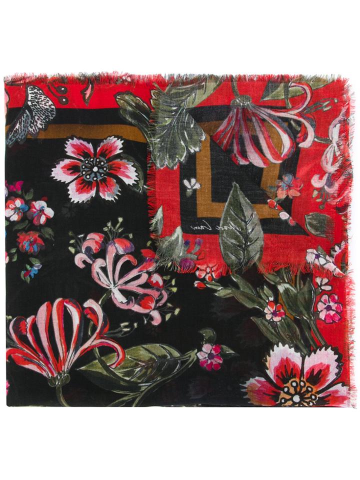 Marc Cain Printed Scarf - Black