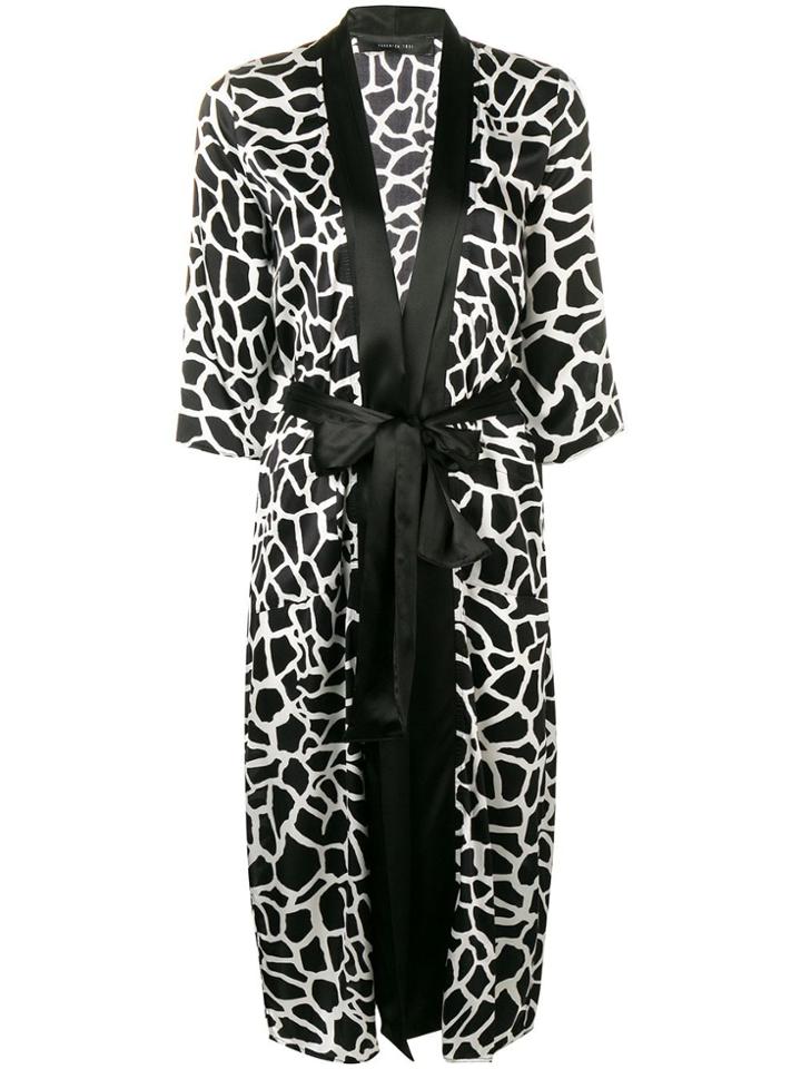 Federica Tosi Patterned Dress - Black