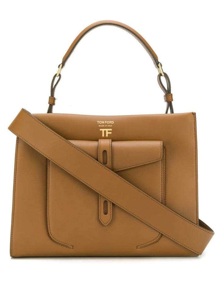 Tom Ford Medium Tote Bag - Brown