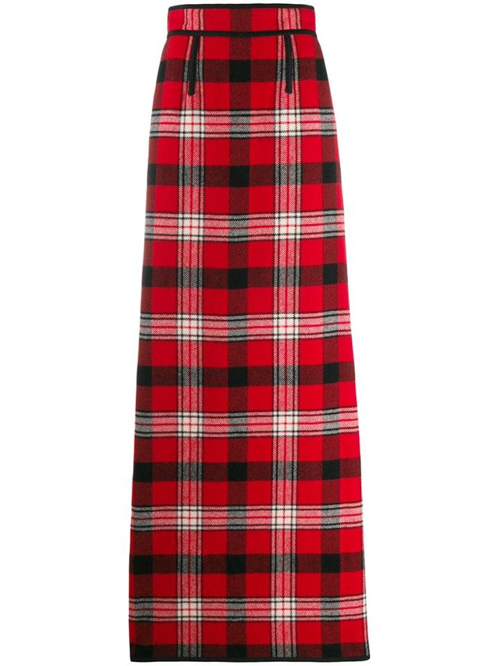 Dsquared2 Flannel Checked Long Skirt