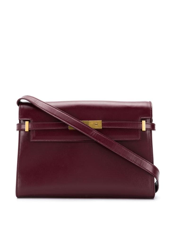 Saint Laurent Manhatan Bag - Red
