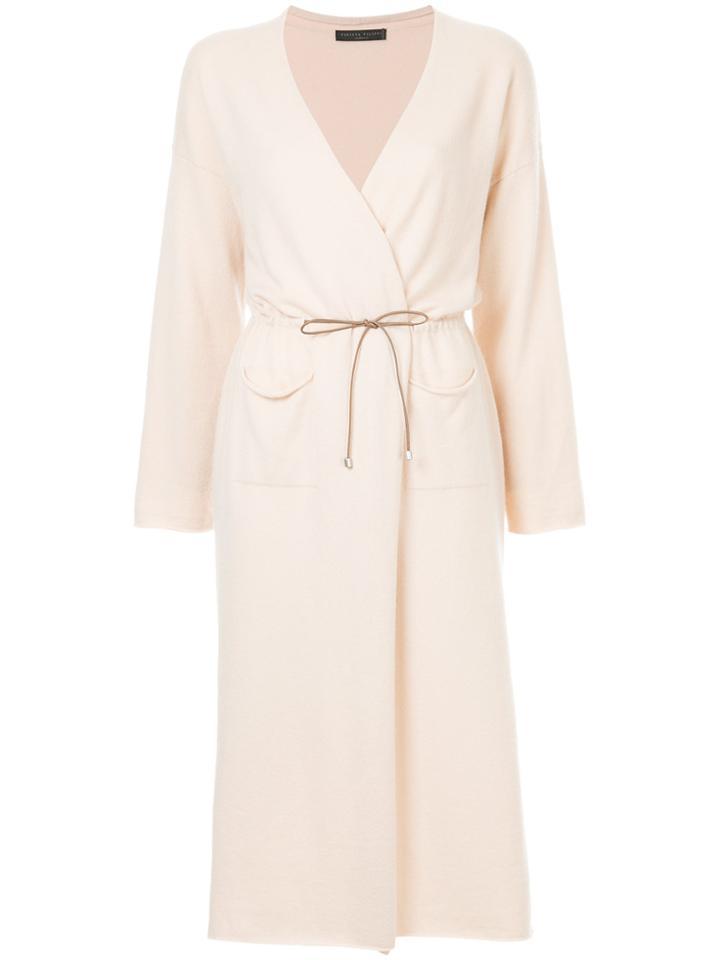 Fabiana Filippi Long Cashmere Cardigan - Nude & Neutrals