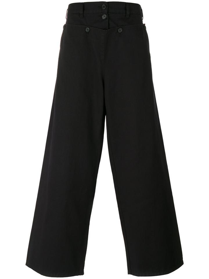 Société Anonyme - 'montauk' Trousers - Unisex - Cotton - M, Blue, Cotton