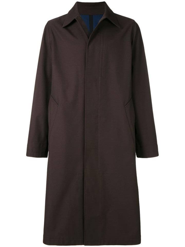 Ami Alexandre Mattiussi Oversize Mac Coat - Brown