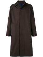 Ami Alexandre Mattiussi Oversize Mac Coat - Brown