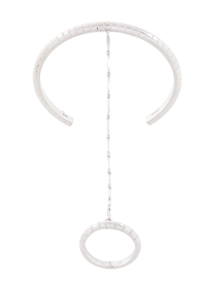 I.v.i. 'dalhia' Rail Cuff Handchain - Black