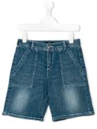No21 Kids - Denim Shorts - Kids - Cotton/polyester/spandex/elastane - 12 Yrs, Blue