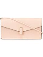 Valextra Envelope Crossbody Bag, Women's, Nude/neutrals