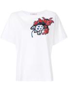 Dorothee Schumacher Round Neck Embellished T-shirt - White