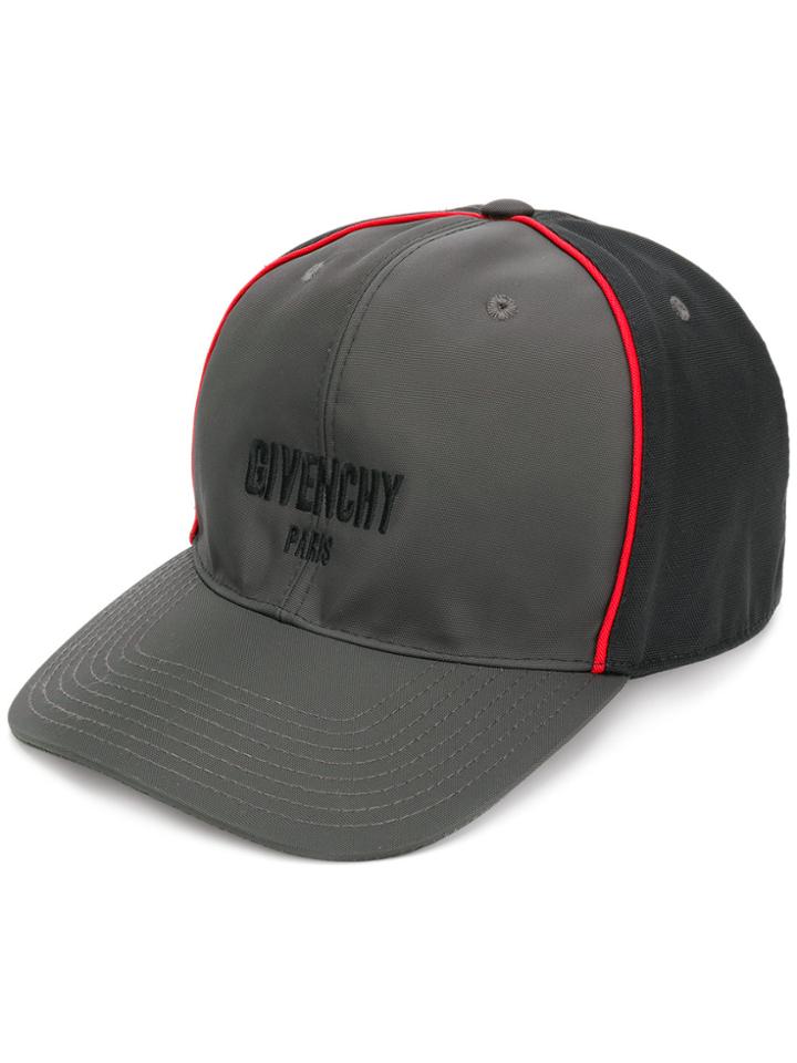 Givenchy Two Tone Logo Cap - Grey