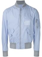 Kolor Multi-pocket Bomber, Men's, Size: 2, Blue, Cotton/nylon