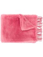 Max Mara Fur Scarf - Pink