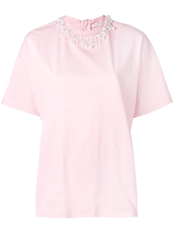 Christopher Kane Pearl T-shirt - Pink