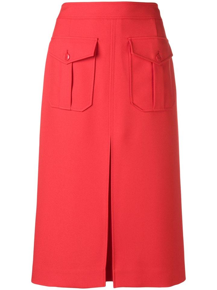 Calvin Klein High Waisted Layered Skirt