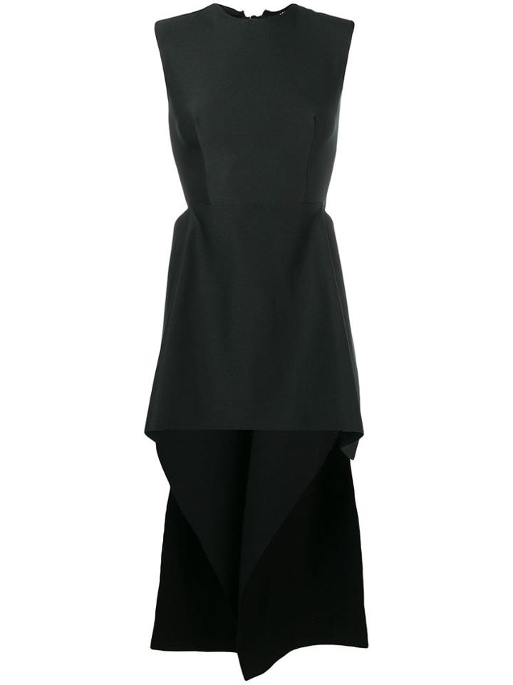 Yang Li Elongated Peplum Blouse - Black