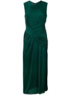 Jason Wu Collection Ruched Detail Sleeveless Dress - Green