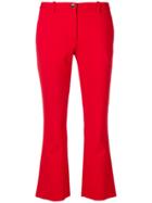 Nine In The Morning Cropped Trousers - Red
