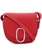 3.1 Phillip Lim Alix Mini Saddle Crossbody - Red