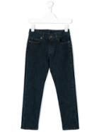 Moncler Kids - Slim-fit Jeans - Kids - Cotton/spandex/elastane - 6 Yrs, Boy's, Blue