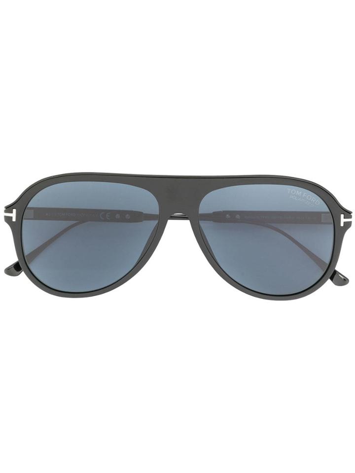 Tom Ford Eyewear Aviator Frame Sunglasses - Black
