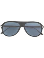 Tom Ford Eyewear Aviator Frame Sunglasses - Black