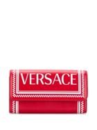 Versace 90's Logo Wallet - Red